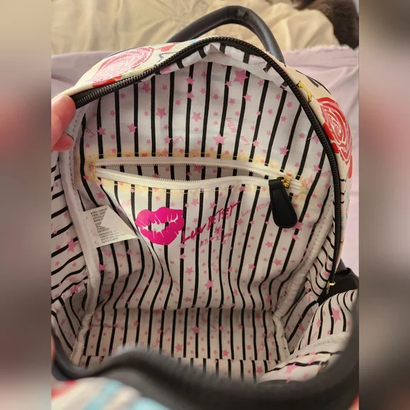 Betsey Johnson Small Grafitti Backpack - Picture 4 of 7